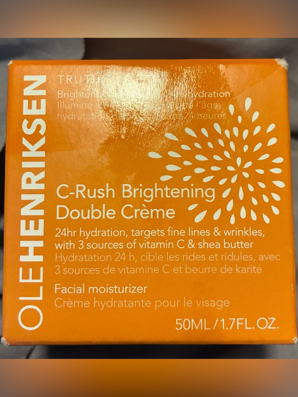 OLE HENRIKSEN C-Rush Brightening Double Crème Vitamin C 50ml NIB
